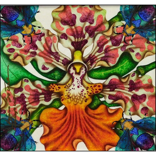 "Dama Danzante Eggshell Series" #14878 by Luis Sottil Original Oil on Canvas Hand Signed by the Artist Medium: Oil Art...