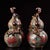 Traditional Vintage Cloisonne Enamel Gourd Vase – 8.3" Auspicious Double Gourd Sculpture For Sale - Image 3 of 9