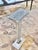 1990s Mother-of-Pearl Inlay Modern Style Pedestal / Side Table With Natural Marble Base For Sale - Image 4 of 8