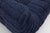 Togo Three-Seater Sofa in Dark Blue Boucle by Michel Ducaroy for Ligne Roset For Sale - Image 6 of 17