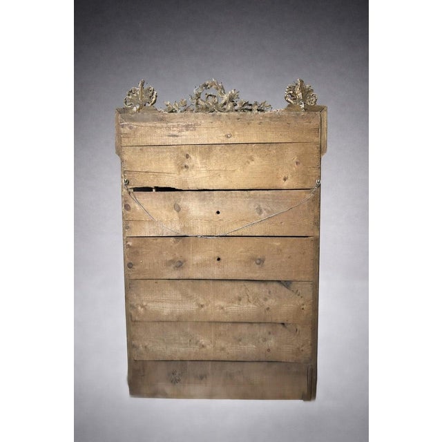 Late 19th Century Superb French Louis XV Giltwood and Gesso Monumental Wall Mirror For Sale - Image 5 of 8