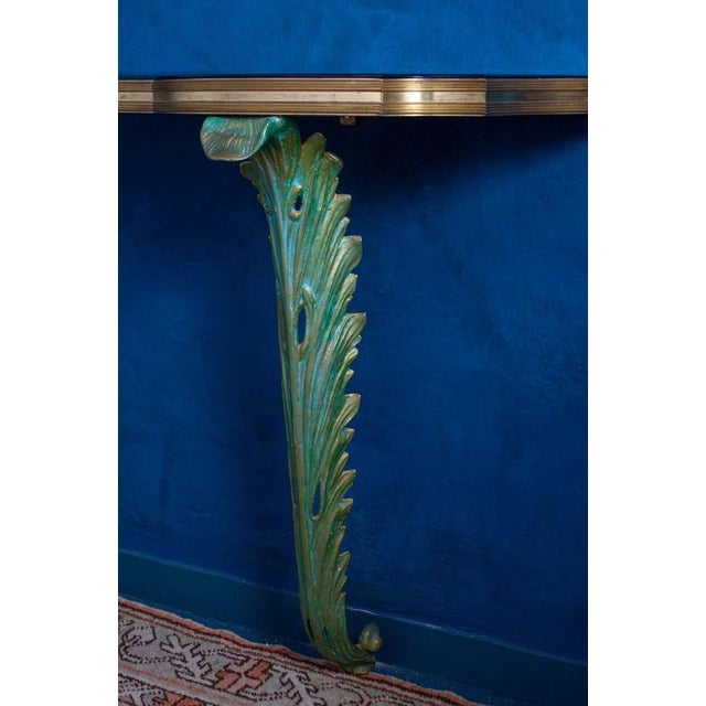 1930s Art Deco Console Table with Matching Mirror, 1930s For Sale - Image 5 of 13