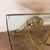 Metal Brass Labarge Demilune Lion’s Head Table With Glass For Sale - Image 7 of 8