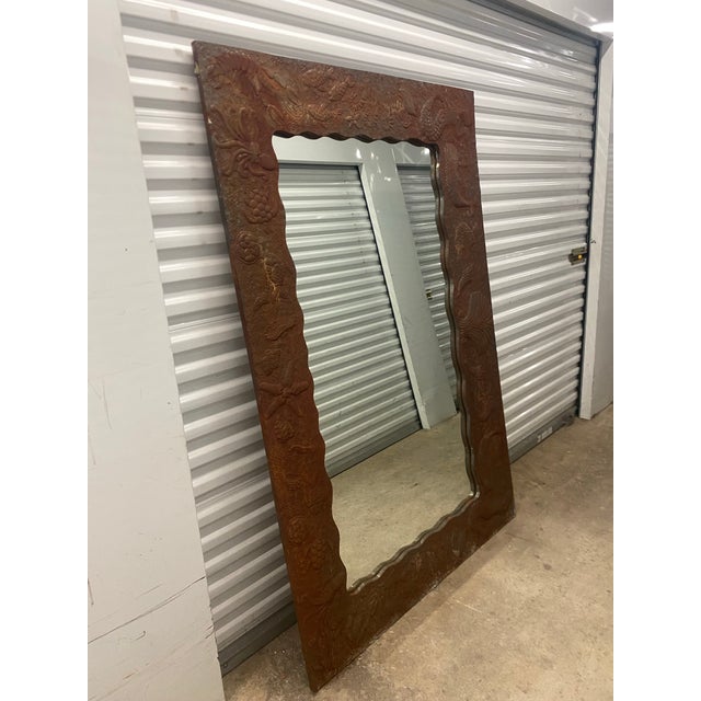 Arts & Crafts Arts & Crafts Style Decorative Mirror Frame. For Sale - Image 3 of 12