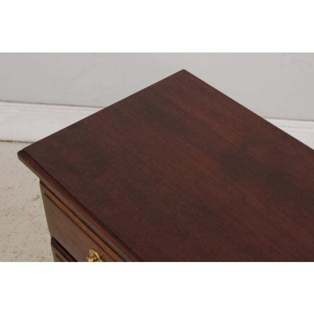 Statton Old Towne Cherry 5 Drawer Hall Occasional Chest For Sale - Image 10 of 13