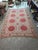 1970s Large Red Suzani Wall Hanging Bedspread 7'7'' X 11' For Sale - Image 9 of 9