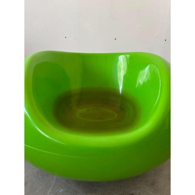 Finnish Pastil Chair in Green Fiberglass by Eero Aarnio, 1970s For Sale - Image 6 of 11