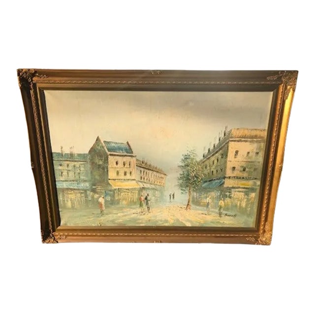 1890s Caroline Burnett Original Impressionist Painting For Sale