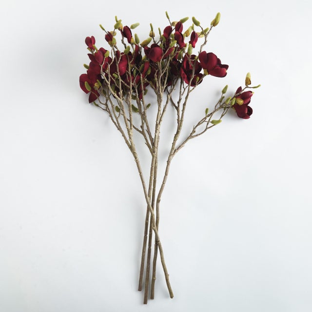 Very wellsuited for the holiday season, but a gorgeous pop of color year round, these signature rich crimson toned...