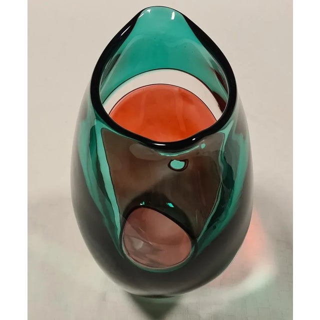 Carnival Series Vase by Archimede Seguso, 1980s For Sale - Image 6 of 12