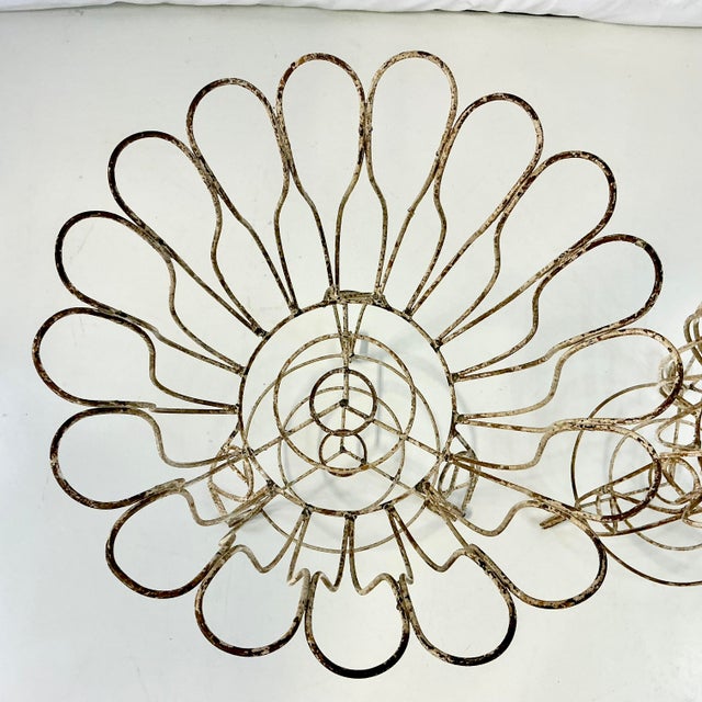 1950s Vintage Art Nouveau French Hollywood Regency Jardiniere Tulip Planter - A Pair. For Sale - Image 6 of 15