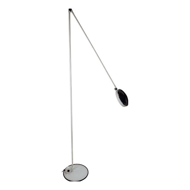 Vintage Elledue Floor Lamp in Painted Metal by Tommaso Cimini for Lumina, 1980s For Sale