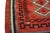Textile Splendid Red Color and Delicate Geometric Desing Antique Navajo Rug For Sale - Image 7 of 7