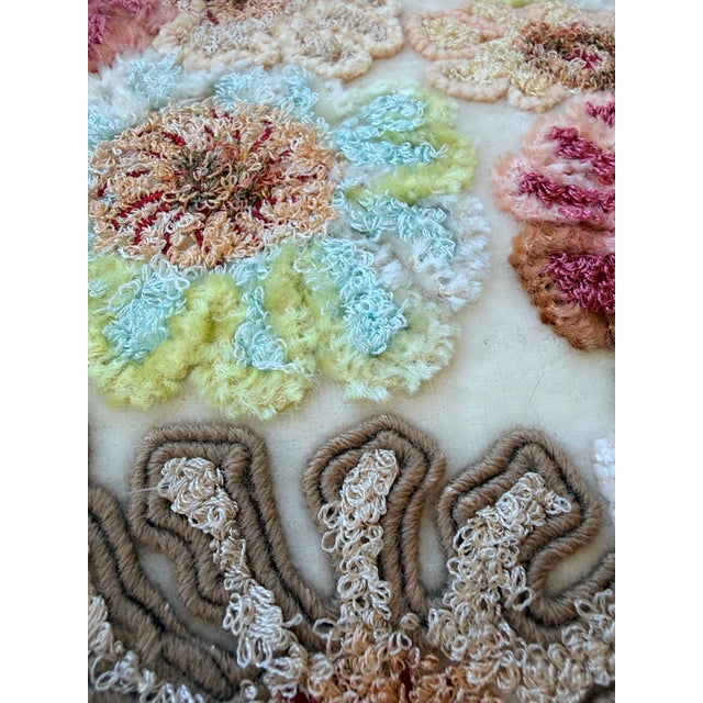 Floral Silk Velvet Anke Drechsel Pillow For Sale In Tulsa - Image 6 of 7