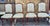 French Provincial Set of 4 Provincial Fruitwood and Embroidered Ultrasuede Upholstery Side Chairs For Sale - Image 3 of 10