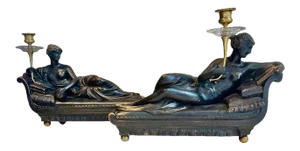 19th Century Regency Candelabra of Venus Victrix - a Pair