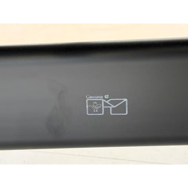 LC4 Chaise Lounge in Leather by Charlotte Perriand for Cassina For Sale - Image 10 of 11