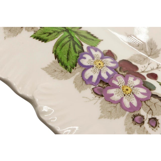 Ceramic Floral Ceramic Serving Platter by Wedgwood For Sale - Image 7 of 9