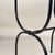 Metal Slender 'Arcade' Wrought Iron and Black Limestone Console by Design Frères For Sale - Image 7 of 7