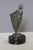 Metal Figure of Young Woman with a Veil by Max Le Verrier, 1930s For Sale - Image 7 of 13