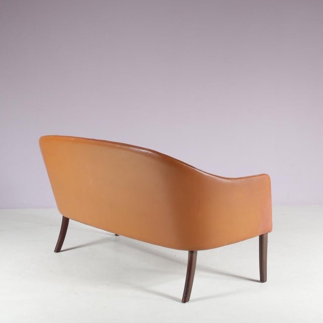 Sofa by Ole Wanscher for J. Jeppesen, 1950s For Sale - Image 6 of 15