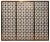 Early 20th Century Early 20th Century Bronze Beaux Arts Style Tripartite Grille Panels For Sale - Image 5 of 5