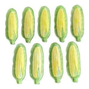 Mid 20th Century Corn Husk Serving Dishes- Set of 9