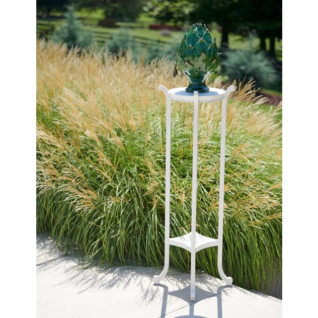 Brighten The Dim Corners Of Your Decor With Our Paris Fern Stand. Crafted Of Solid Beech Wood With An Antique White...