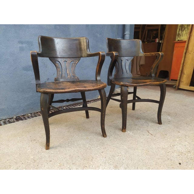 Set of Antique Armchairs by Johnson Ford For Sale - Image 4 of 18