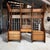 For your consideration, stunning sculptural modular library wall unit and desk system is attributed to the celebrated Los...