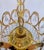 1960s Mid 20th Century Gold Frame Layered Chandelier For Sale - Image 5 of 7
