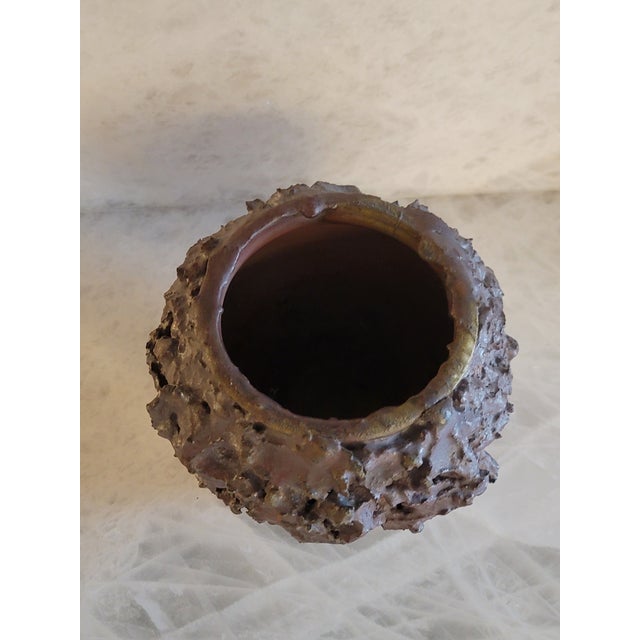 Handmade 'Ash Bloom' Wood-Fired Porcelain Vase by Chala Toprak For Sale - Image 11 of 16