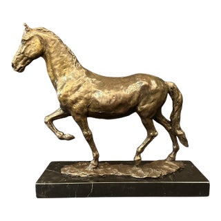 Early 20th Century Bronze Horse Sculpture by Antoine Bourdelle For Sale