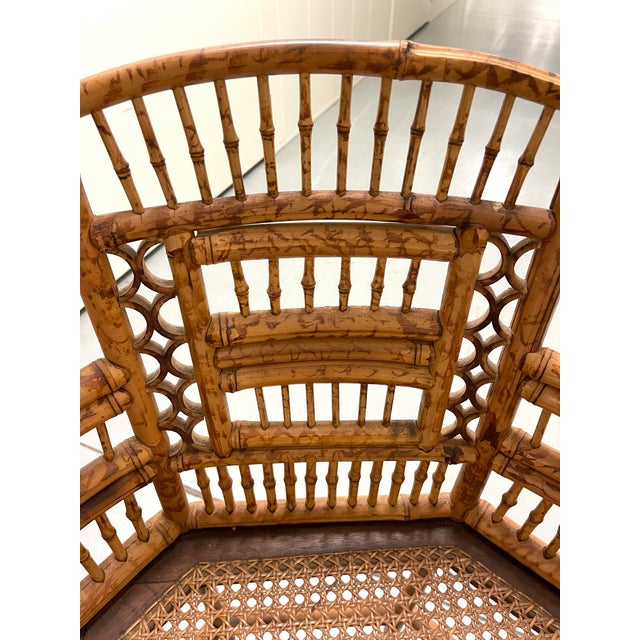 Pair Brighton Tortoise Rattan Bamboo Chairs Chairish