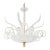 Important 1940s Medusa Murano Chandelier Attributed to Ercole Barovier For Sale