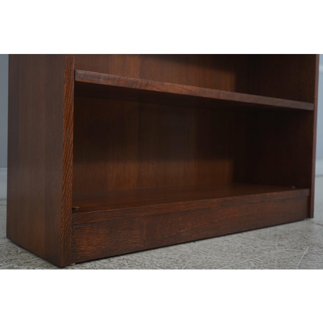 Stickley Mission Oak Arts & Crafts Open Bookcase For Sale In Philadelphia - Image 6 of 12