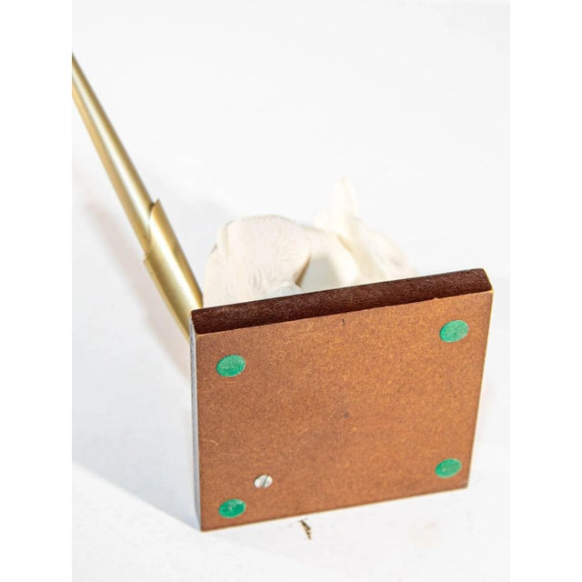 White Vintage White Elephant Figurine Pen Holder, Jaipur, Rajasthan India For Sale - Image 8 of 13