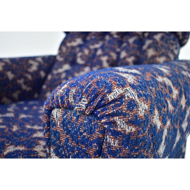 Mid-Century Wing Armchair, Czechoslovakia, 1960s For Sale - Image 10 of 18