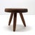 Wonderful wooden stool ‘Berger’, designed by Charlotte Perriand, distributed by Steph Simon made with the typical Perriand...