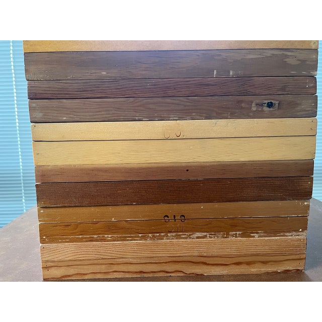 Late 20th Century Set of 6 Vintage Uc Berkeley Museum Entomology Specimen Cases – Cis Stamped For Sale - Image 5 of 11