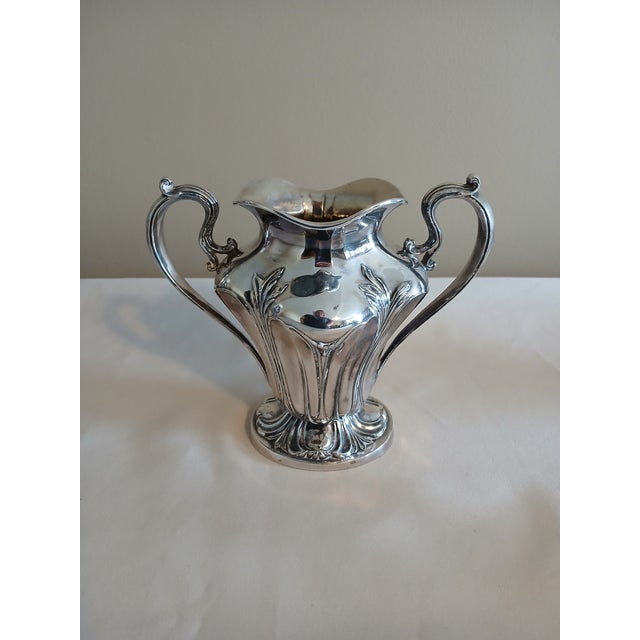 Metal Early 20th Century Pairpoint Quadruple Plate Silver Service Set = 4 pcs For Sale - Image 7 of 14