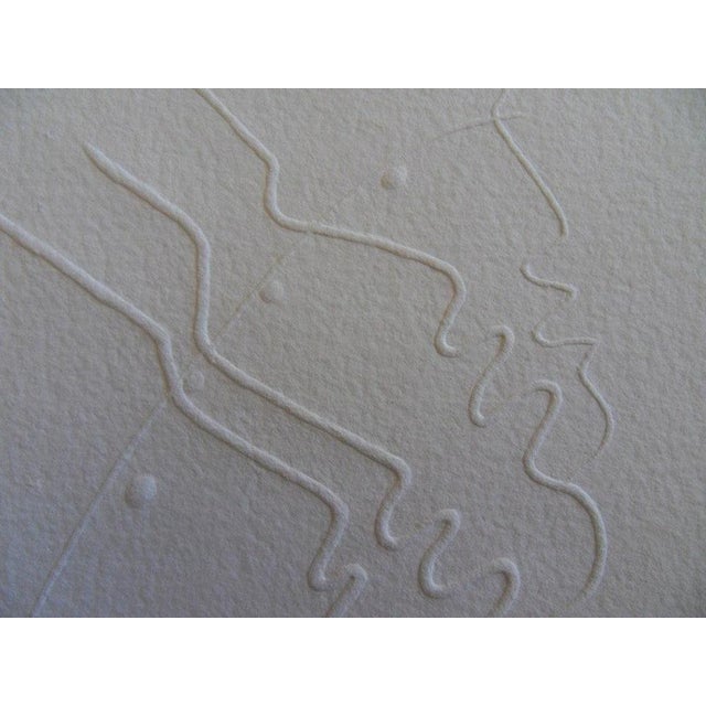 Modern Jean Cocteau, Hommes de profil, Etching For Sale - Image 3 of 4