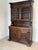 Antique Carved Oak Display Cabinet with Barley Twist Columns For Sale - Image 3 of 7
