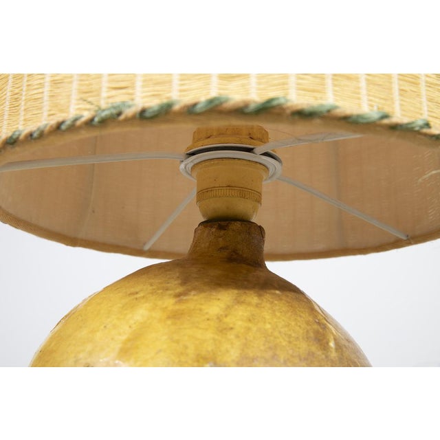 Ceramic Mid-Century Italian Anthropomorphic Seminara Table Lamp, 1970 For Sale - Image 7 of 9
