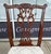 Wood Set of 8 Hickory Chair Chippendale Dining Chairs For Sale - Image 7 of 17