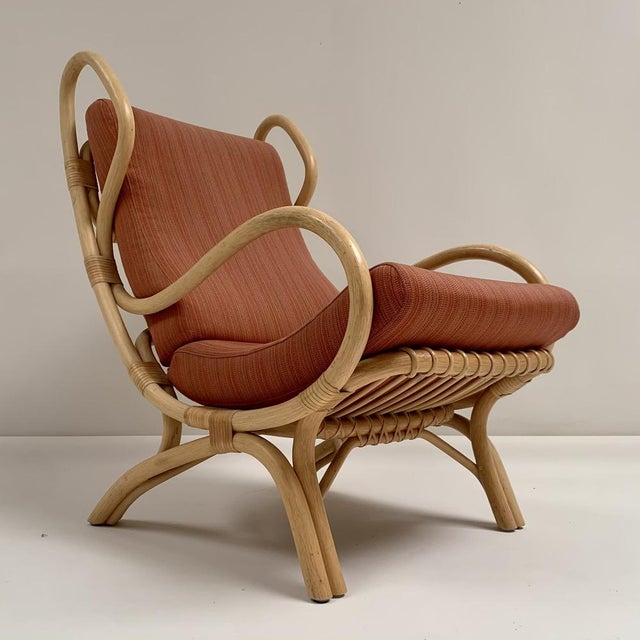 Vintage Model BP16 Armchair in Bamboo by Gio Ponti for Bonacina, Italy, 1963 For Sale - Image 8 of 18