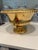 Vintage Italian Gold Leaf Footed Urn Bowl With Blue Interior Signed & Numbered For Sale In Miami - Image 6 of 14