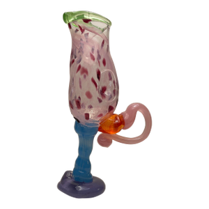 1990s Art Glass Pitcher by Arien