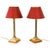 Antique Brass Corinthian Column Table Lamps, 1890s, Set of 2 For Sale - Image 17 of 17