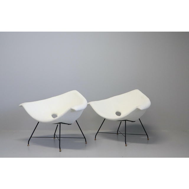 Kosmos Italia Armchairs by Augusto Bozzi for Saporiti, 1950s, Set of 2 For Sale - Image 16 of 18